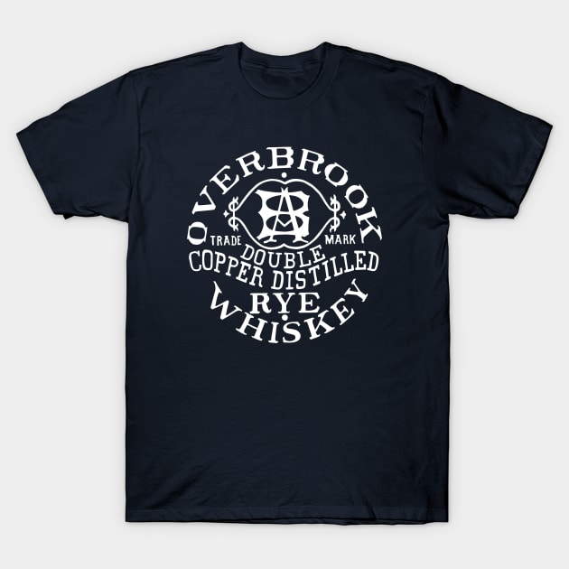 Historic Whiskey Label fron A. Blum 1887 T-Shirt by MultistorieDog